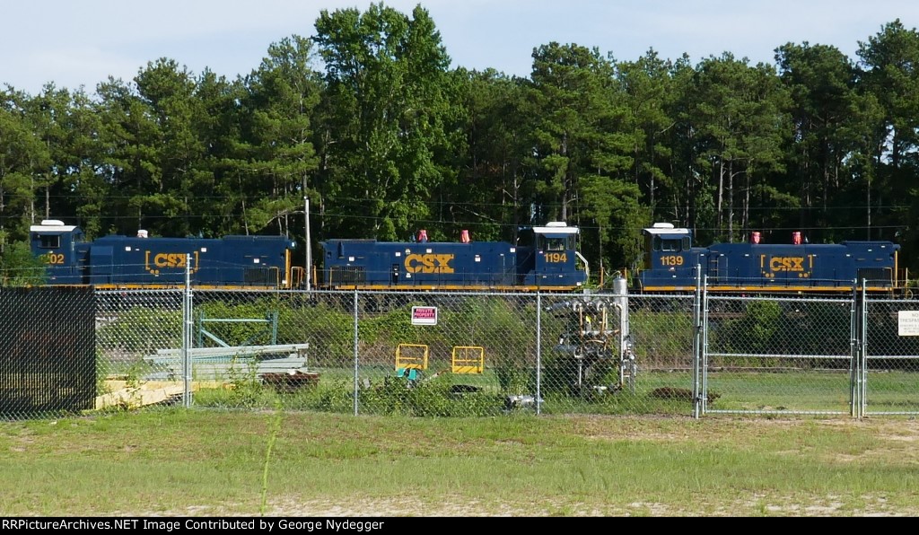 CSX 1194, 1139 & 1202
